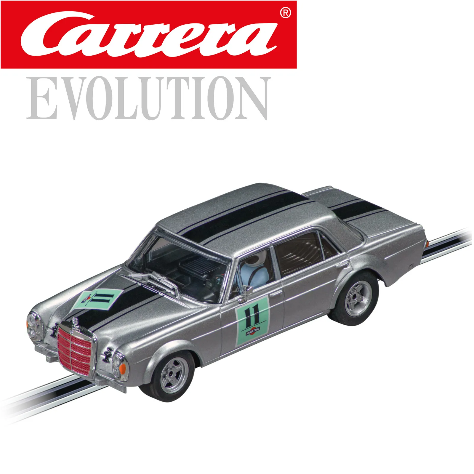 Mercedes-Benz 300 SEL 6.3 AMG “Preis der Nationen 1970, No.11” – Carrera Evolution 20027757