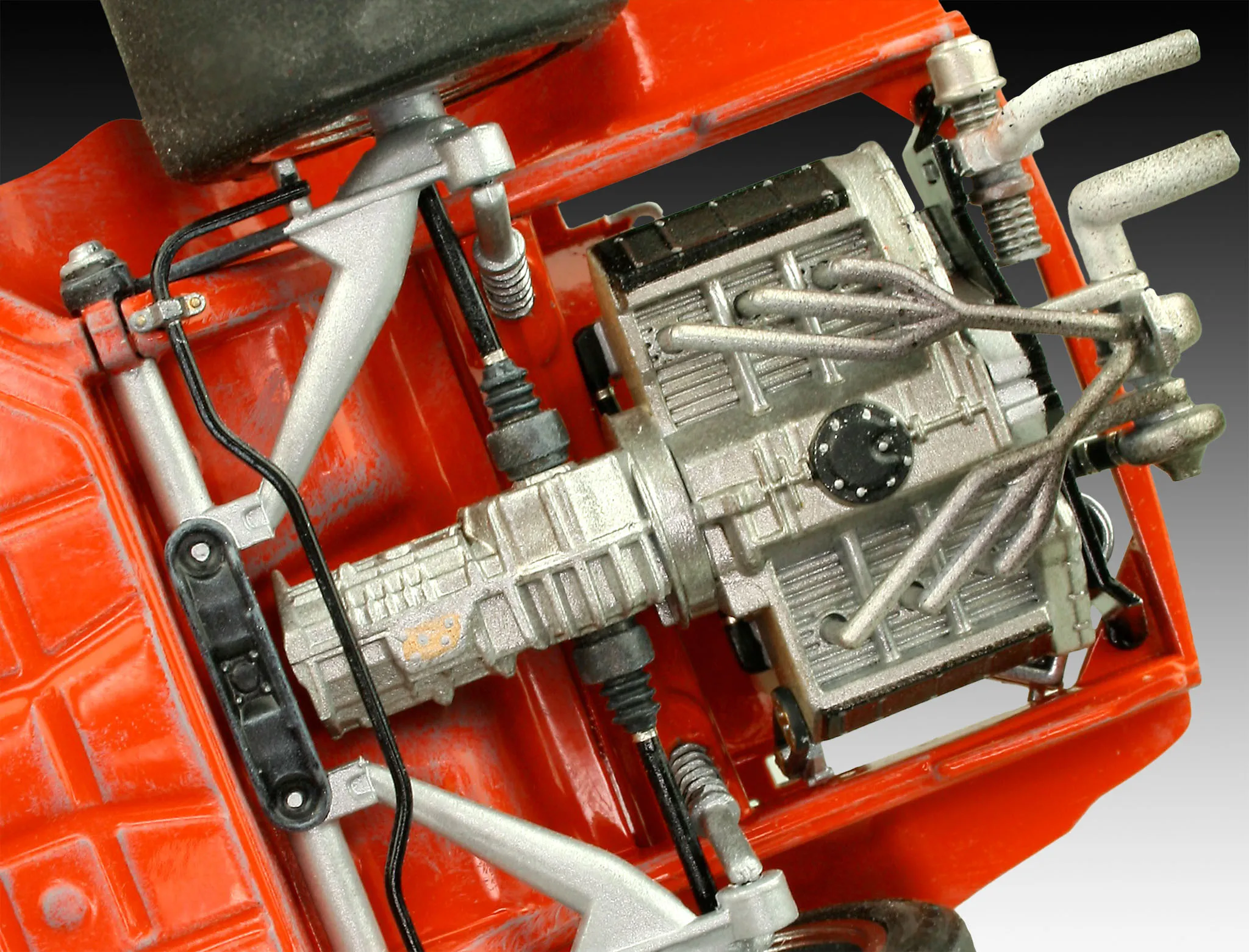 Porsche 934 RSR Jägermeister Motor Sport 50th Anniversary inkl. Farbe & Kleber – Revell 05669 – Bild 3