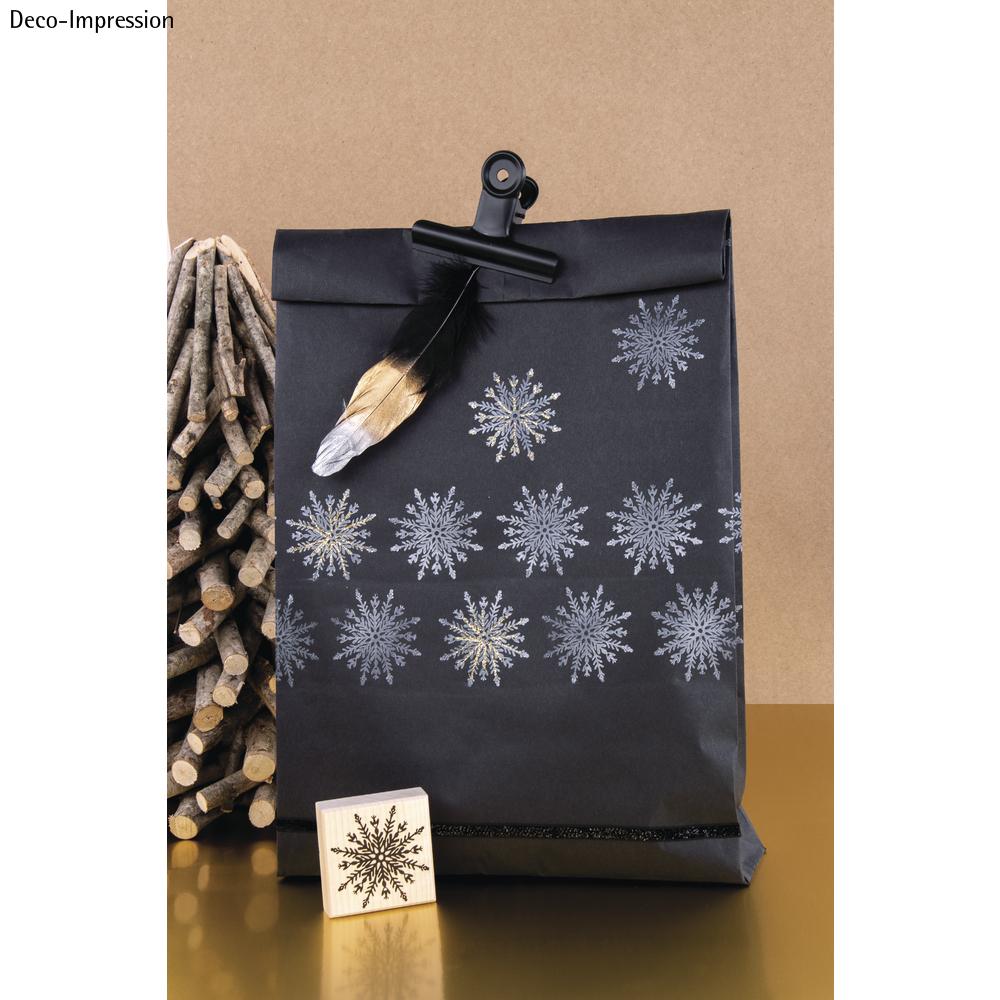 Federn mit silber-gold-Farbverlauf, schwarz, 15-20 cm – Bild 2