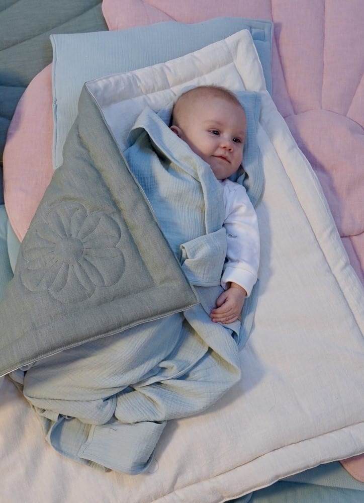 Babydecke Muschel “Eye of the sea” – Bild 6