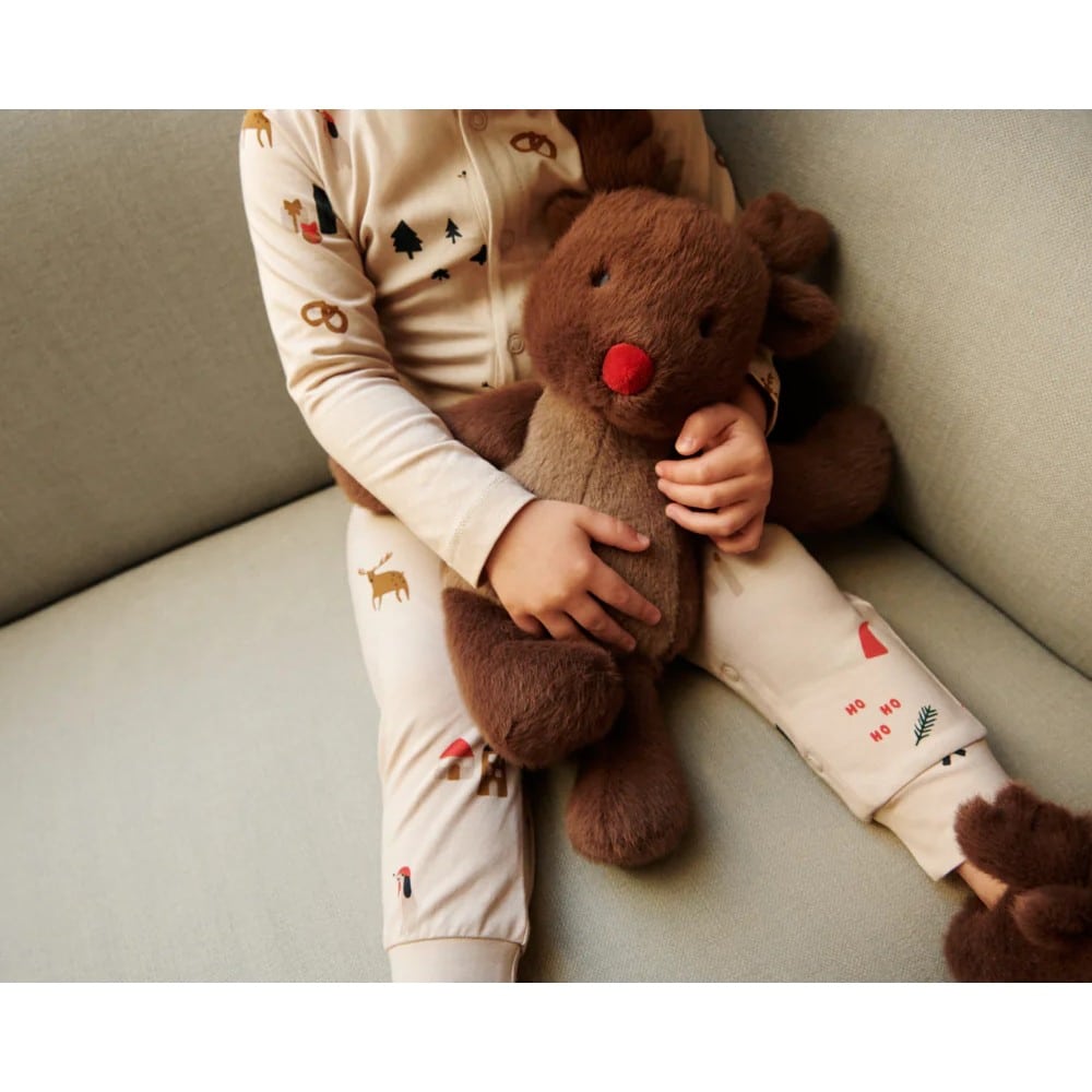 Kuscheltier Rentier *Berto*, Pecan – Bild 4