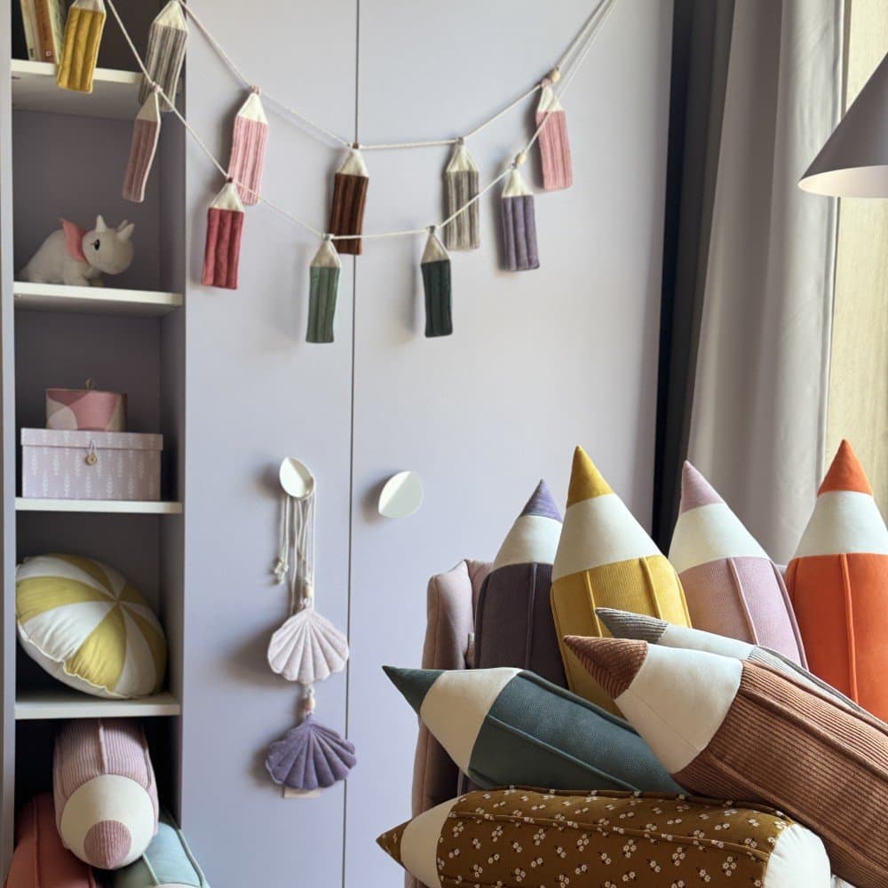 Girlande mit Buntstiften *Pastell* – Bild 5