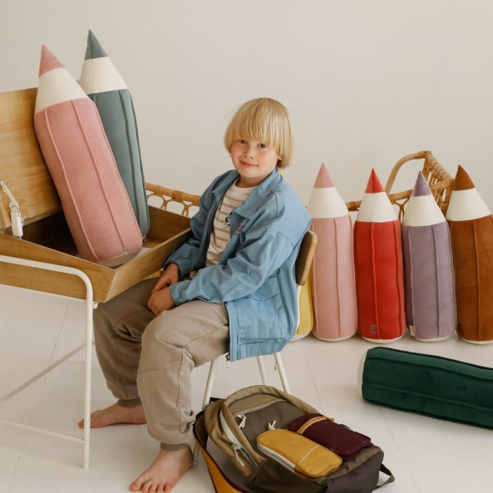 Buntstiftkissen aus Samt *Purple* – Bild 6