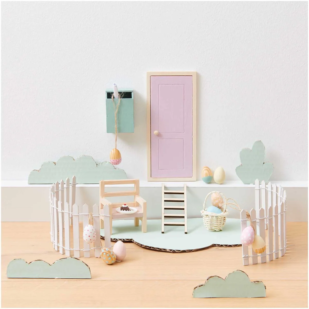 Zaun weiß Wichtelwelt von Rico Design – Bild 2