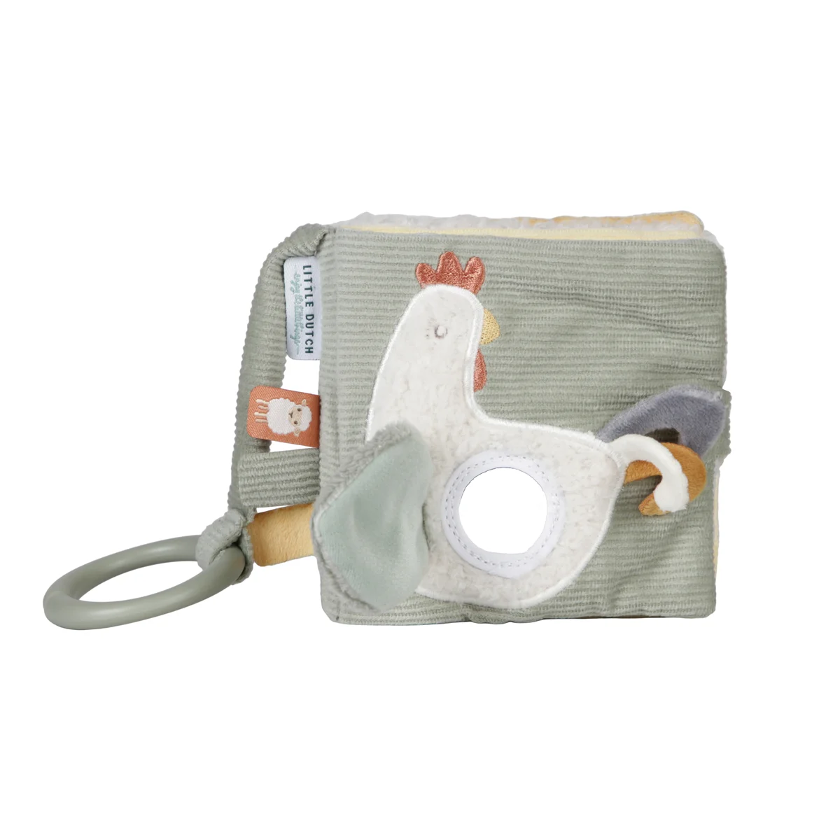 Little Dutch Buggy-Fühlbuch Little Farm – Bild 4