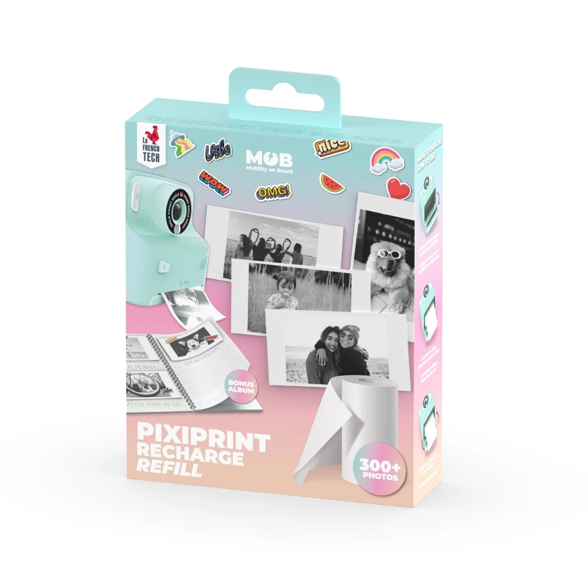MOB Pixiprint Recharge Kit mit Fotoalbum