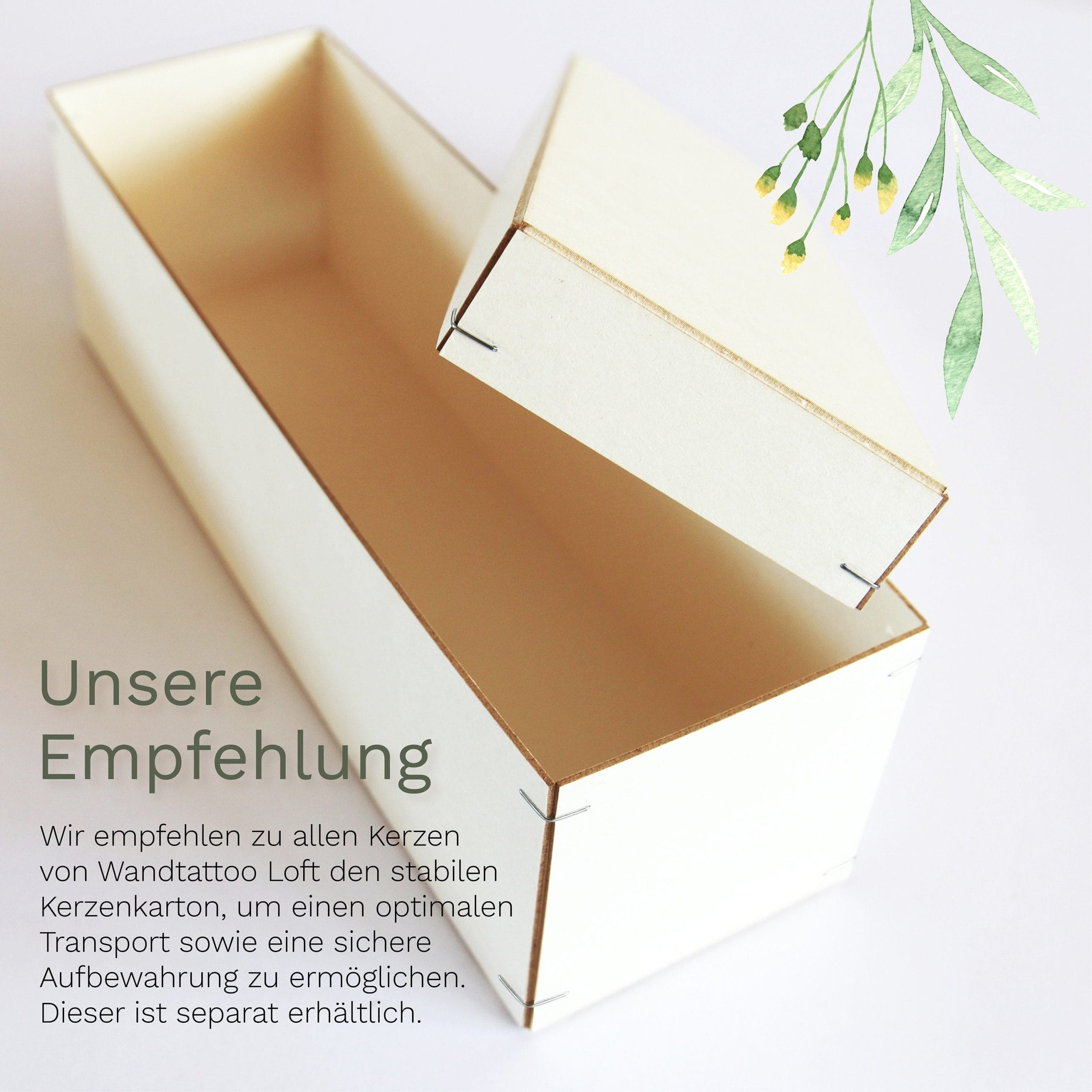 Weiße Hochzeitskerze Geburtstagskerze Rahmen Eukalyptusblätter personalisiertes Hochzeitsgeschenk anpassbar Kerze Wedding – Bild 5