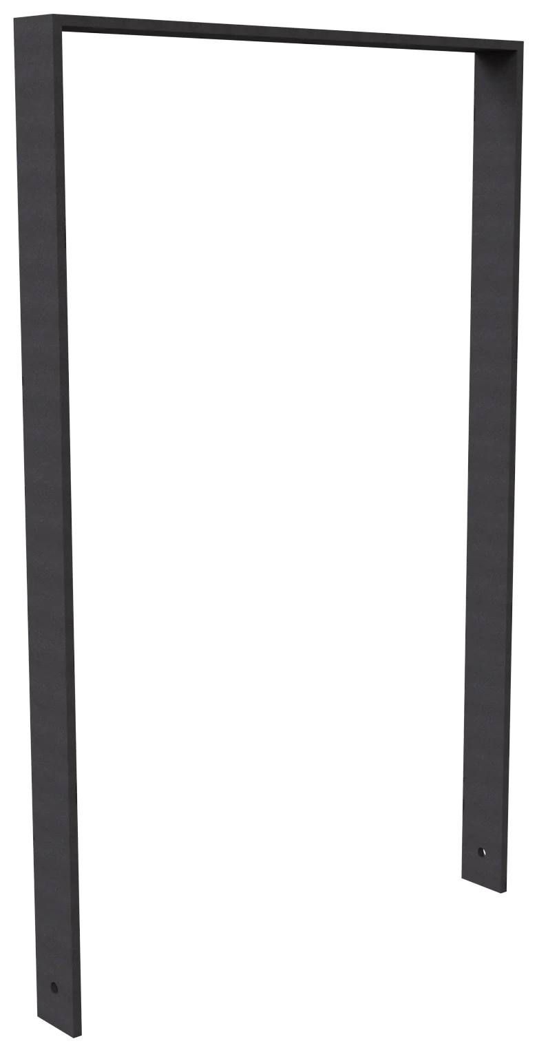Flachstahlbügel 80 x 12 mm, 750 x 1200 mm, zum Einbetonieren, feuerverzinkt und DB 703 beschichtet – Bild 3