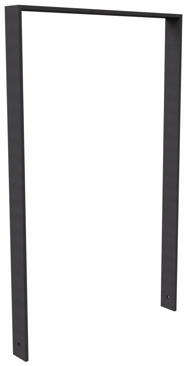 Flachstahlbügel 80 x 12 mm, 750 x 1200 mm, zum Einbetonieren, feuerverzinkt und DB 703 beschichtet